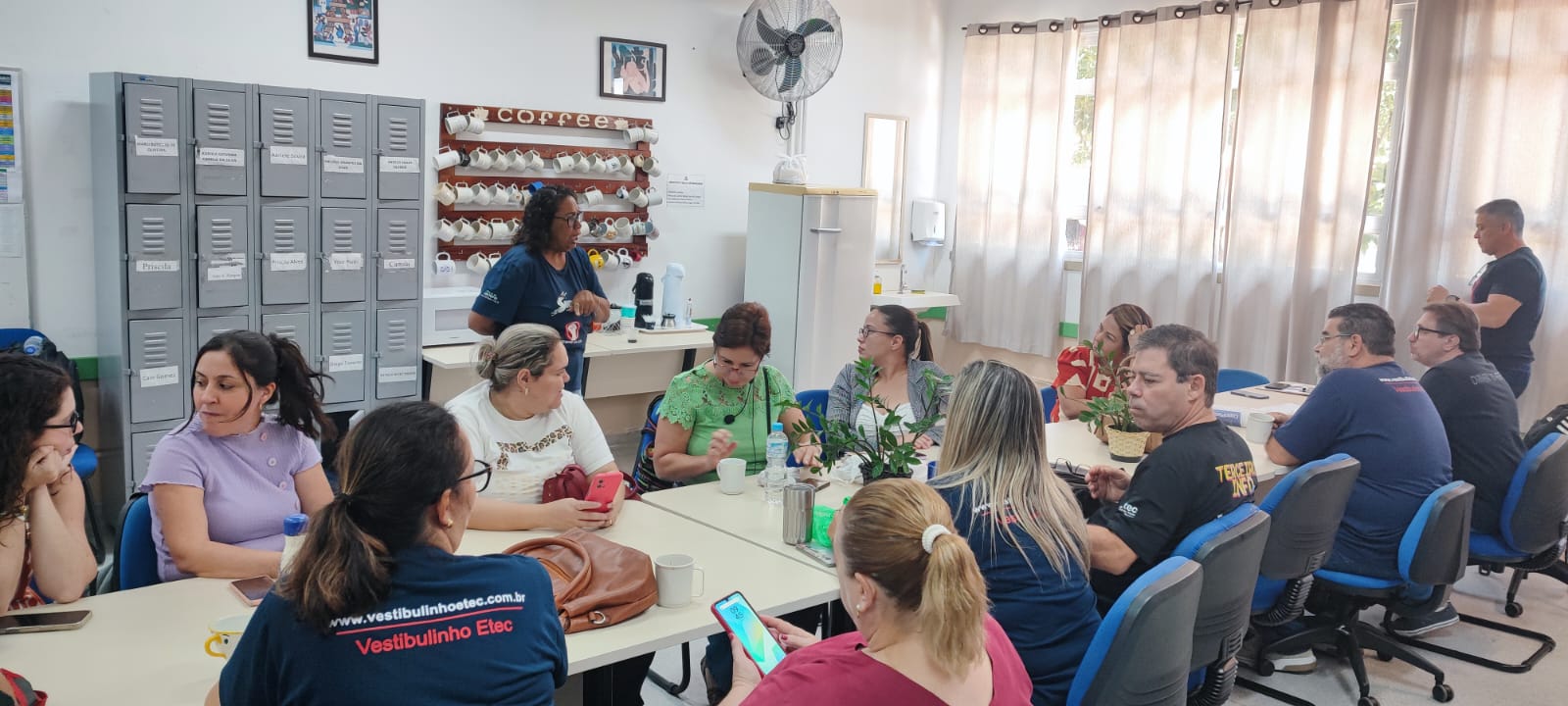 Visita Etec Prof. Idio Zucchi